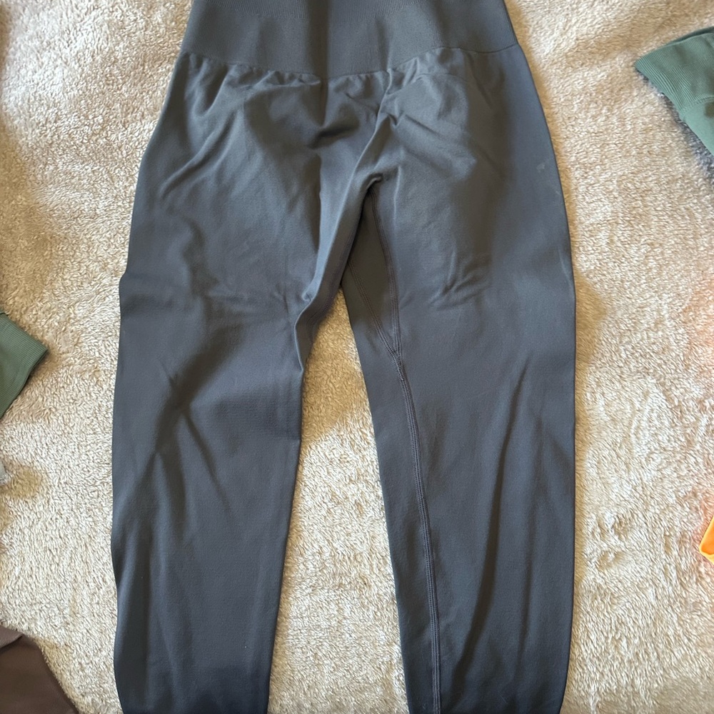 Charcoal High-Waisted Leggings